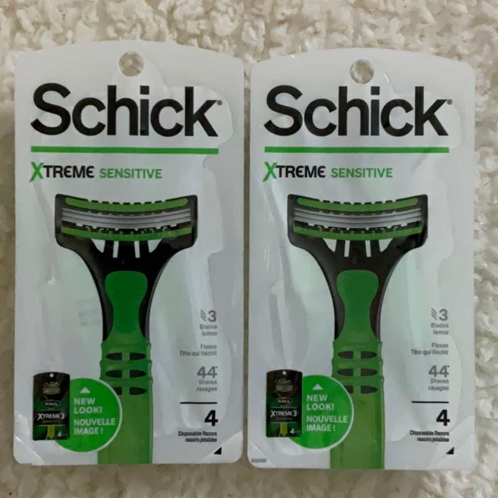Schick Extreme 3 Sensitive Razor Bundle NWT